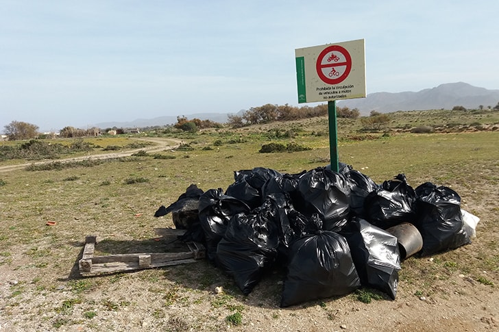 Limpieza Salinas Cabo de Gata